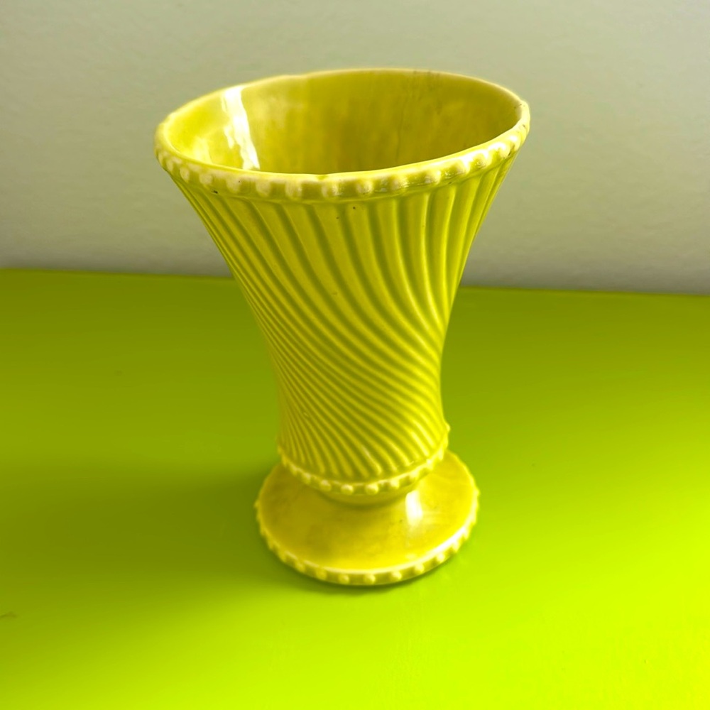 McCoy pottery vase
